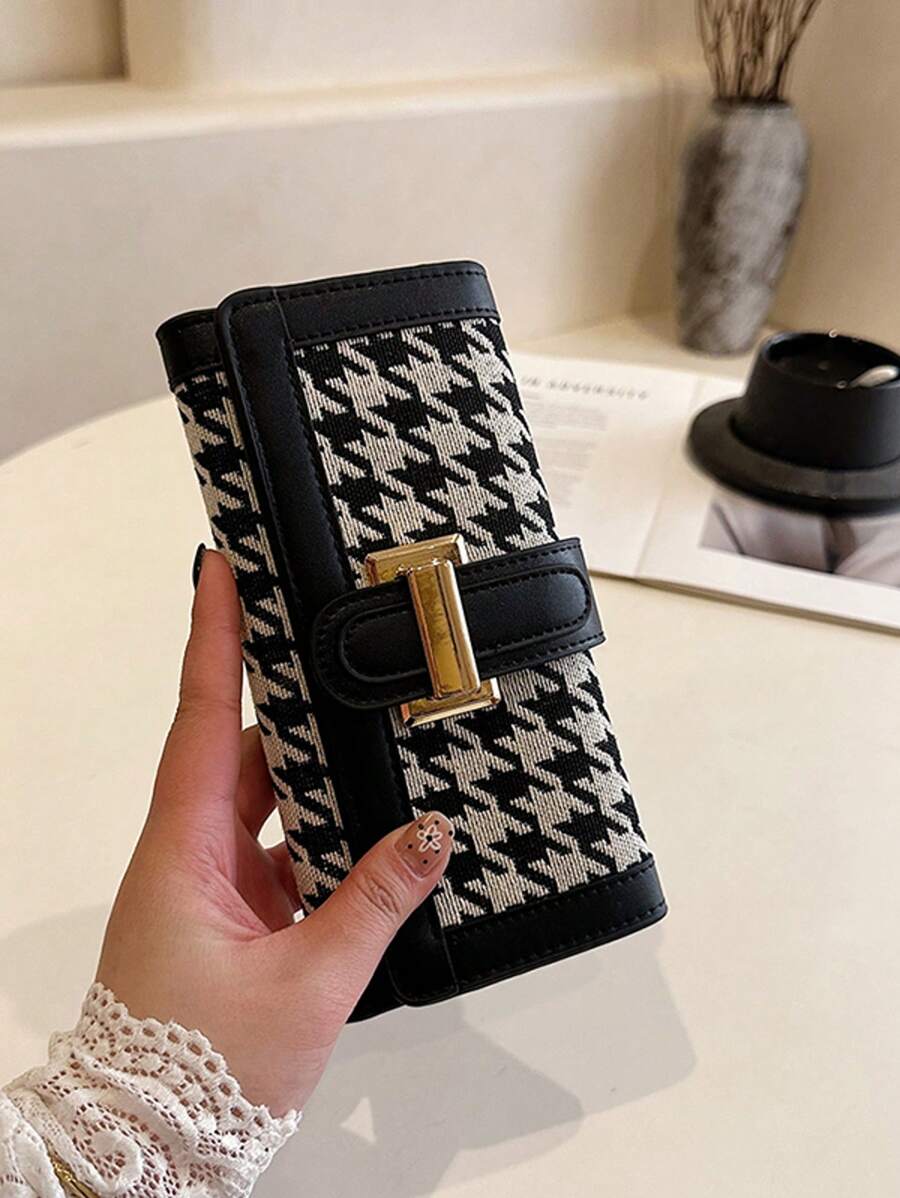 portemonnaie femme noir  luci 5