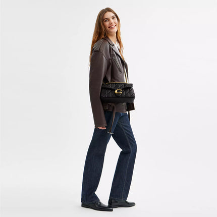 Coach Tabby Shoulder Bag 26 With Pillow Quilting