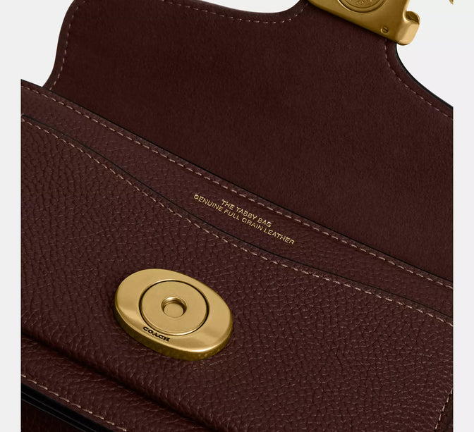 Coach Tabby Chain Crossbody Bag 19