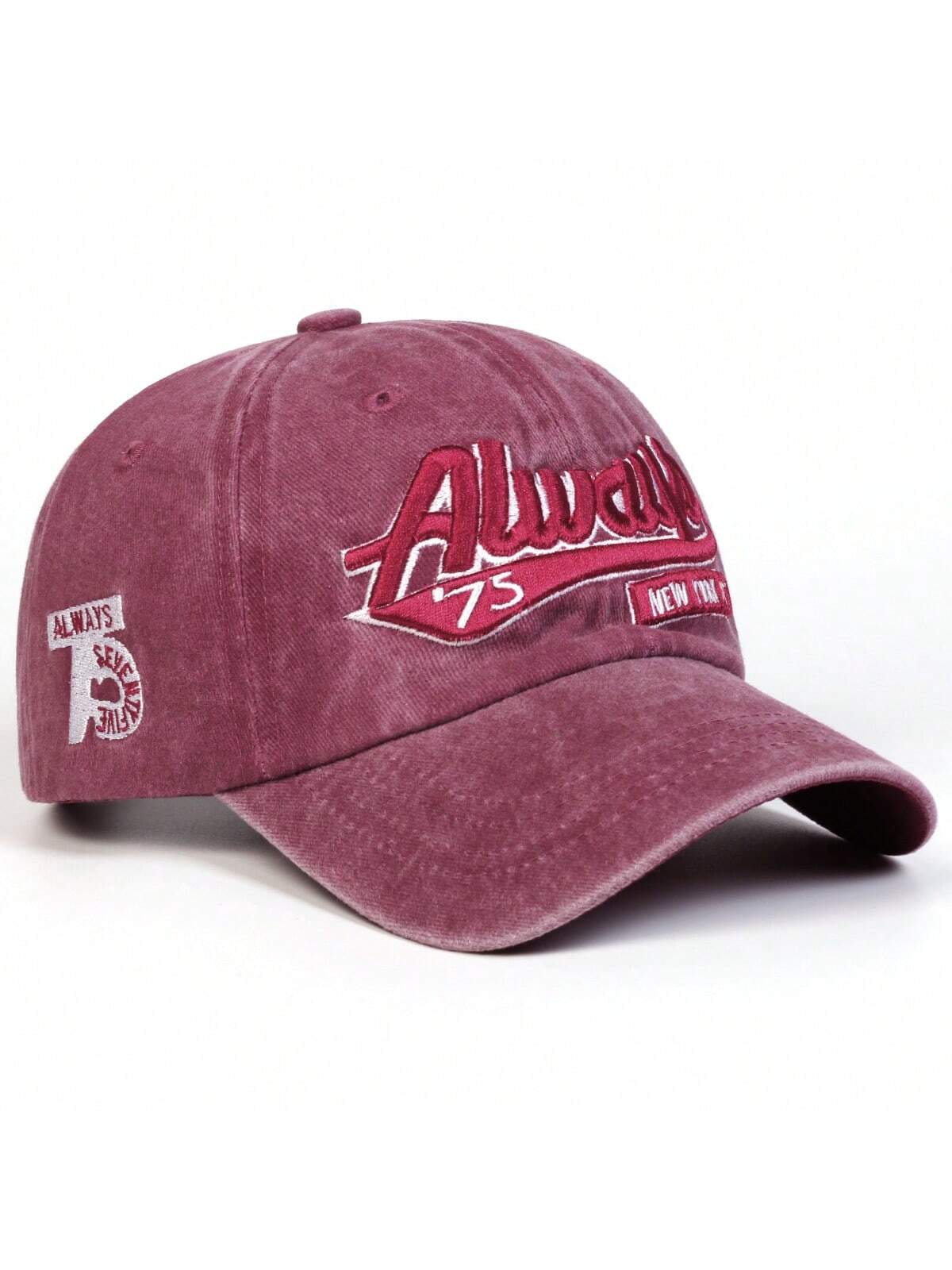 casquette always brodee rouge