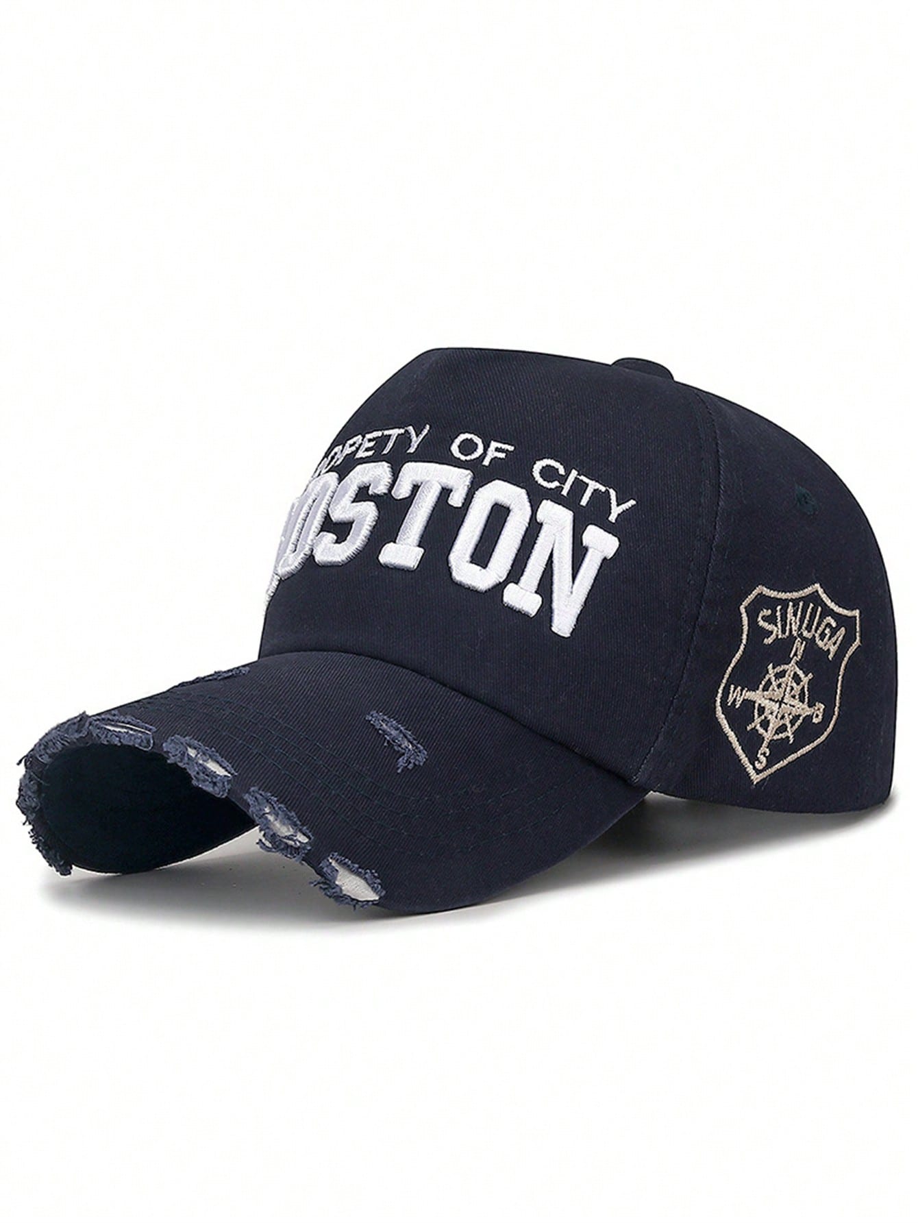 casquette_boston_city_brodee_et_efilochebleu marine