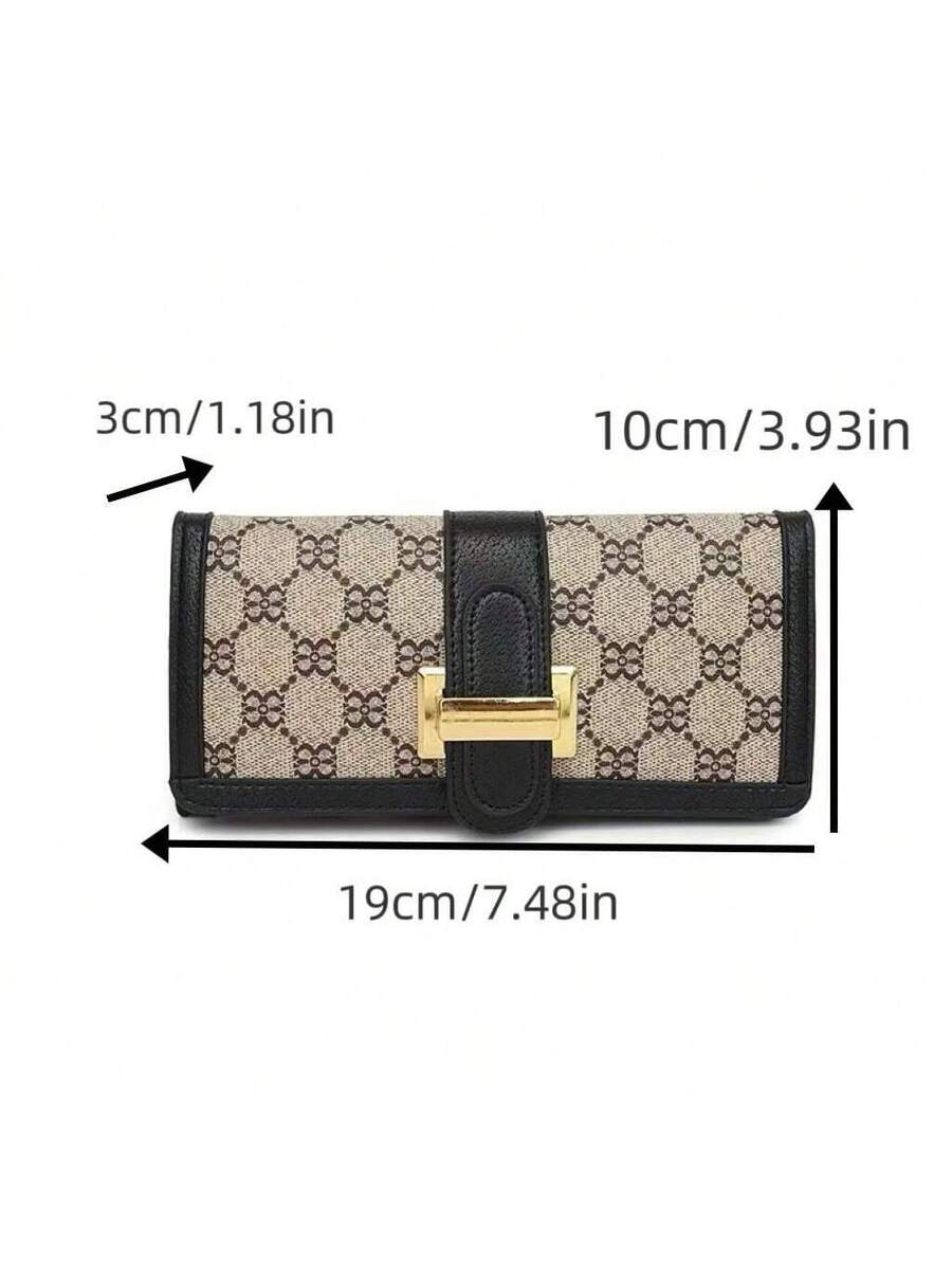 dimension portemonnaie femme beige vu produit luci 