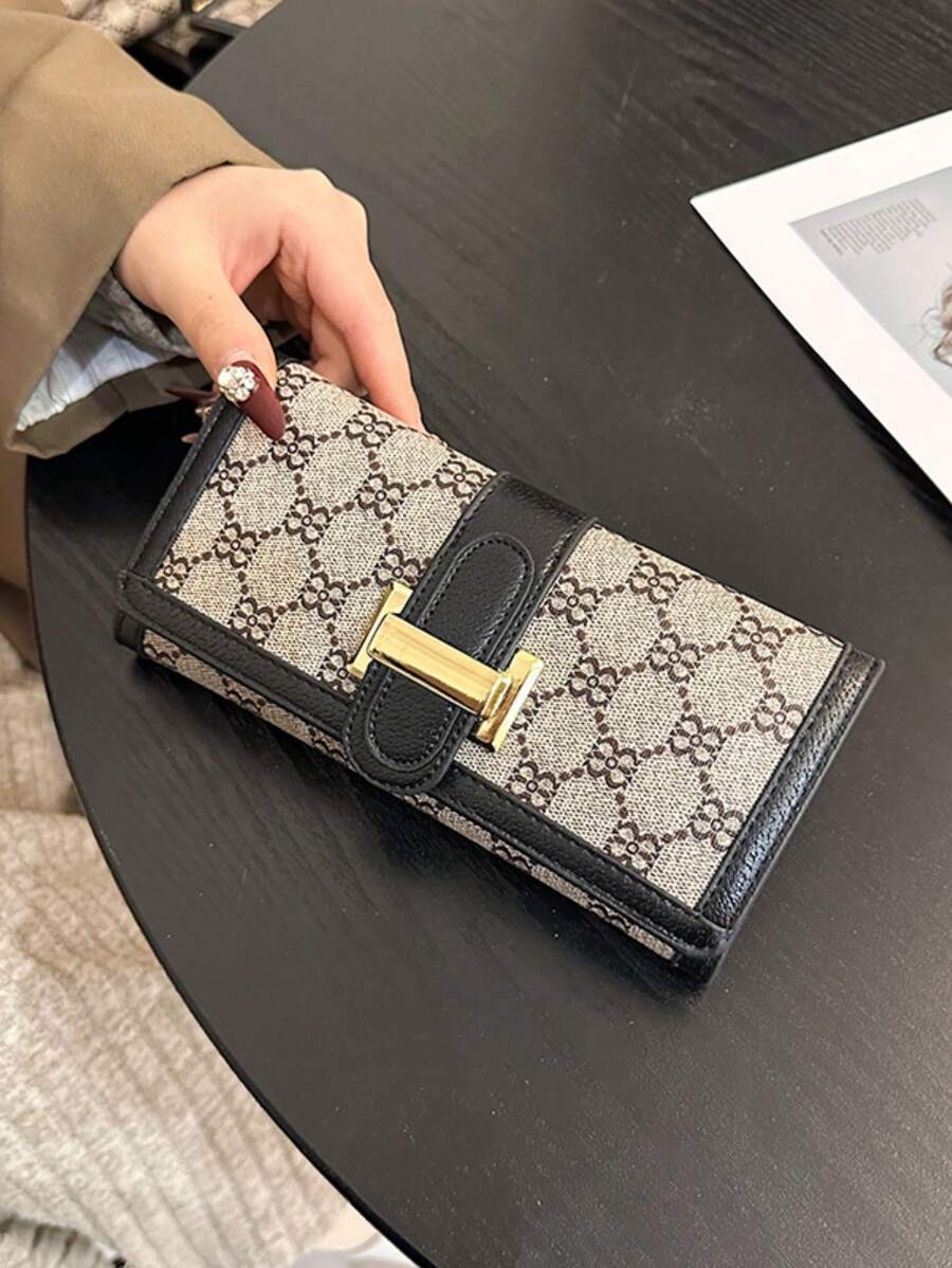 portemonnaie femme beige interieur  luci 5