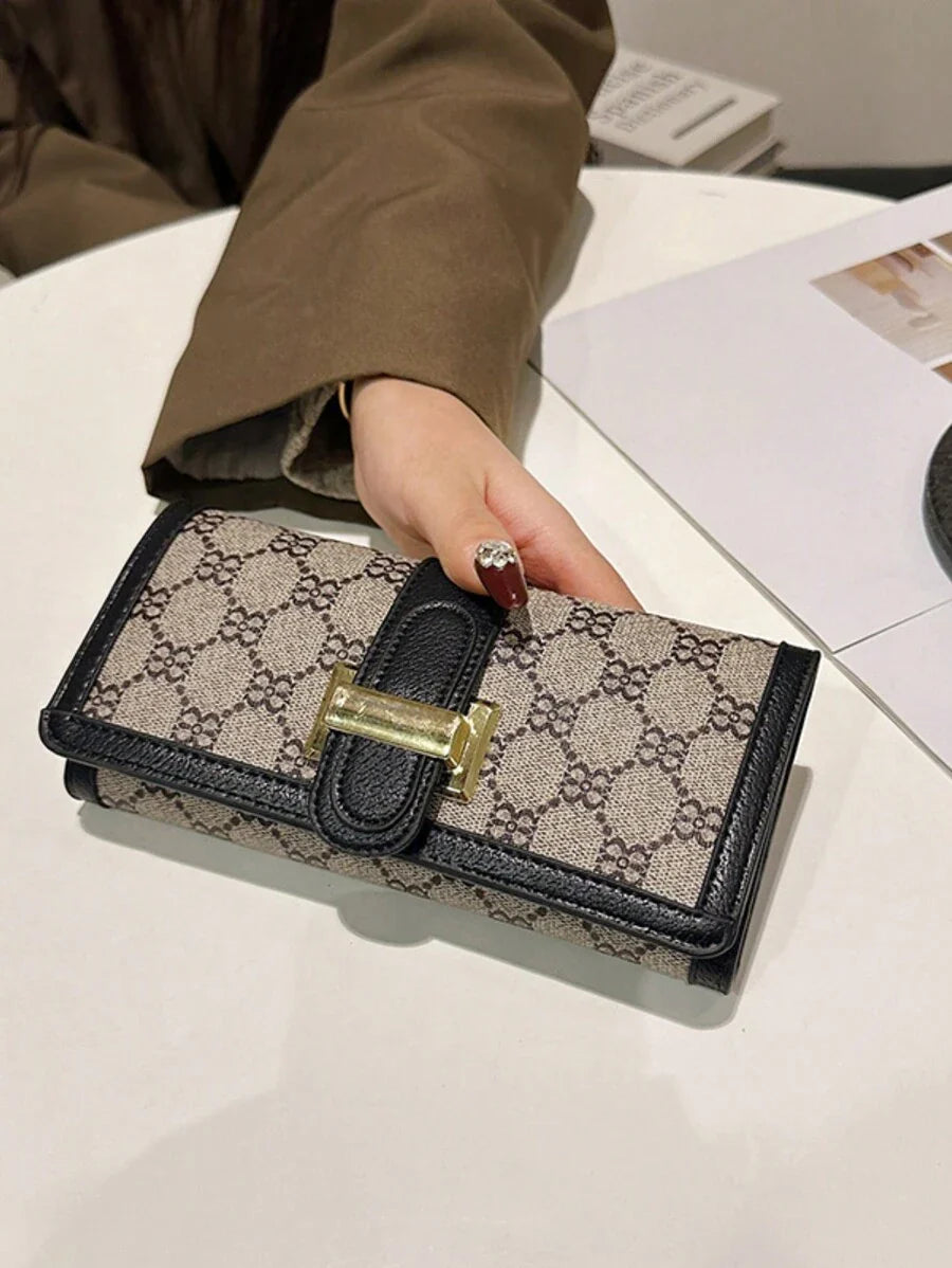 portemonnaie femme beige luci 