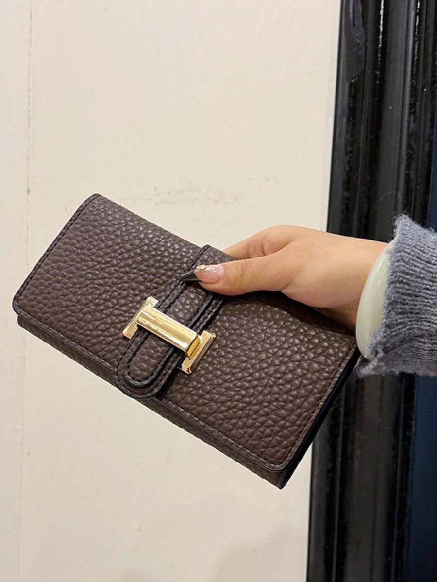 portemonnaie femme marron luci 5