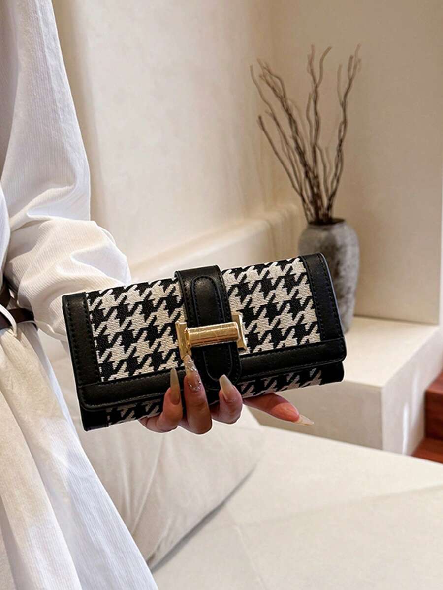 portemonnaie femme noir luci